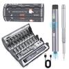 124 In1 Multi-function Precision Screwdriver Set Magnetic Phillips Bits Manual Repair Tools Torx Screw Driver Bits for IPhone PC