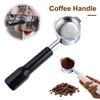 51MM Stainless Steel Bottomless Portafilter Coffee Handle with Smooth Surface Food Grade Easy To Clean Universal Compatibility Espresso Portafilter
