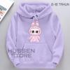 Children's Hoodie New Trendy Labubu Kids Cute Cartoon Casual Daily Hoodie 100-160cm Boys Girls