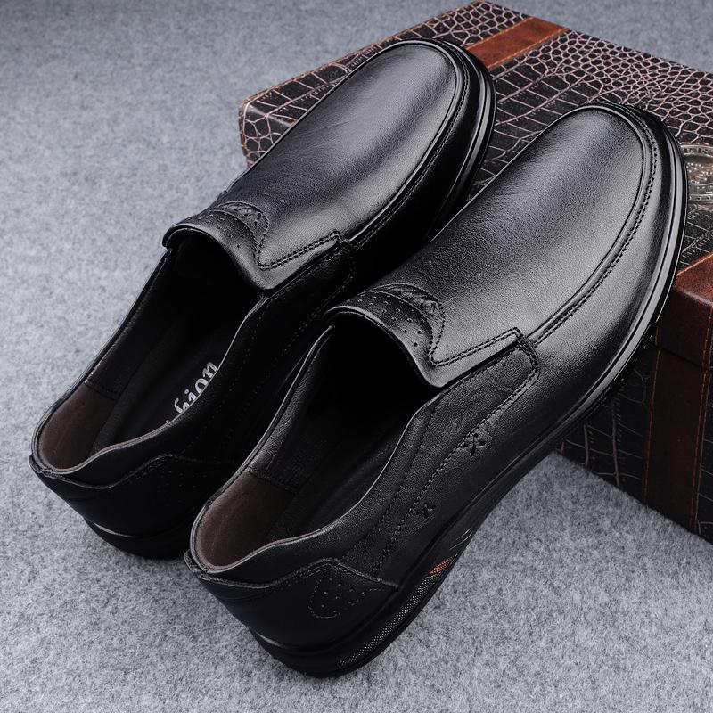 Модные мужские туфли-лодочки из натуральной кожи, дышащие, мужские деловые лоферы, классические слипоны, повседневная обувь, новая нескользящая обувь для вождения