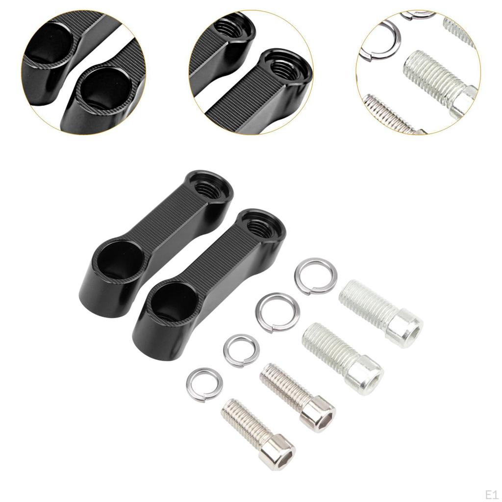 Зеркало Крепление на руль Удлинитель Адаптер заднего вида Профессиональная простая установка