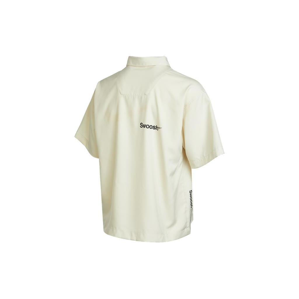 Nike Рубашки Мужские Fossil Серый Лацкан Умеренный Другое DX6308-244