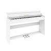 KIMFBAY 88-Key Digital Piano, Popular and Affordable, with Pedals, Function Box, and Bluetooth (White)