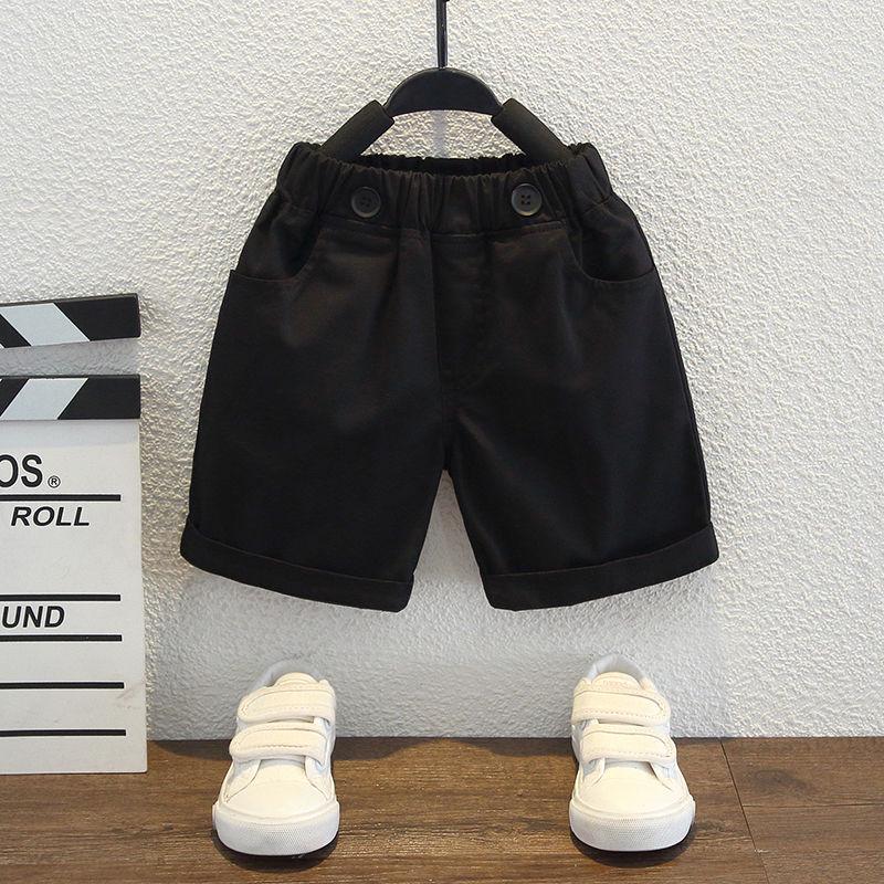 Комплект для малыша: рубашка с коротким рукавом и шорты с подтяжками - Летний джентльменский наряд для годовалого малыша на день рождения