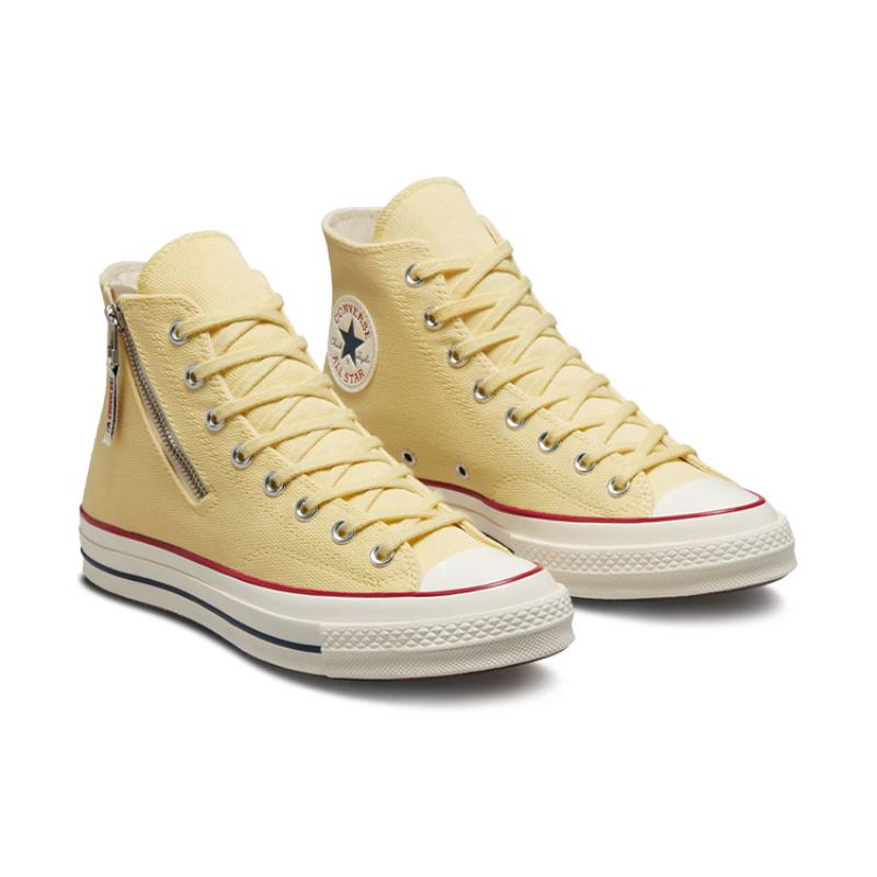 Converse 70 Chuck Taylor All Star Универсальные и прочные высокие парусиновые кеды Унисекс Желтый