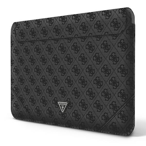 Pokrowiec do Laptopa 16" Guess 4G Uptown Triangle Czarne