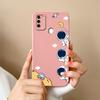 Чехол для Samsung A11 Цветок Мягкий Жидкий Силикон Прочный Защита Линзы Задние Крышки Телефона Для Galaxy A 11 Funda Coque Для Женщины