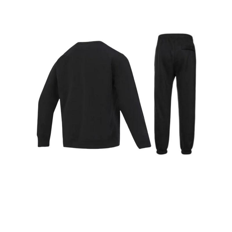 Nike Комплект толстовка и брюки Club A M Nk Bb Crew Мужской Толстовка и брюки Черный DX0796-010+-DX0782-010