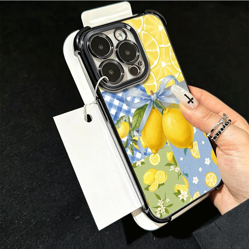 Летние Фрукты Лимон Мягкий Чехол Для Телефона Для Xiaomi Poco X7 X8 Pro Max X6 X5 X3 F8 Ultra F7 M8 M7 M5S Redmi 15C 15A 15 14C 13C 12C 13