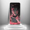 Аниме Красный Синий Свет Прозрачный Чехол для Samsung Galaxy A52 A12 A51 A32 A21s A71 A32 A22 50 A70 A31 A72 5G Чехол для телефона