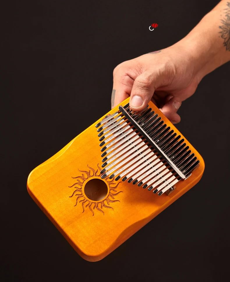 Zmart 17-Key Kalimba Thumb Piano Mahogany Body Tune Hammer