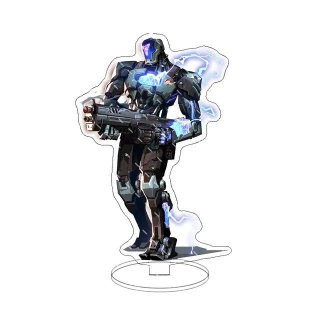 Фигурки игры Valorant Sage Killjoy Jett Sova Cypher, акриловая подставка для косплея, модель, тарелка, декор для стола, фигурка с вывеской, фанаты