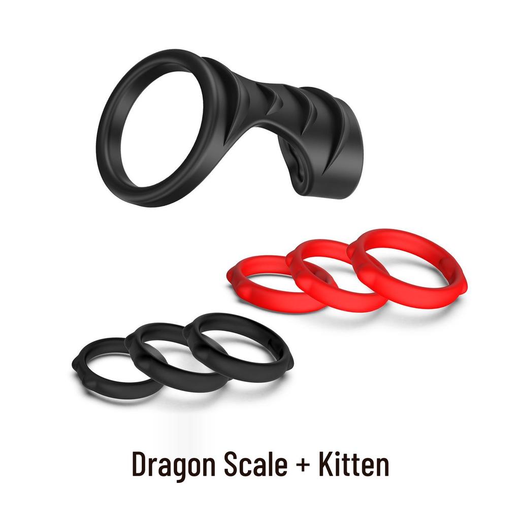 Силиконовое кольцо на член для задержки эякуляции для мужской прелюдии и ограничения