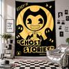 Wall TapestryBendy and the Ink Machine Art Hanging Cloth Decorative Background Cover for Room Decoration