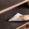 Clear Cabinet Liner Mat Thick EVA Non-Slip Shelf Drawer Liner Waterproof Oil-Proof Shelf Liner for Kitchen Bathroom Shoe Cabinet