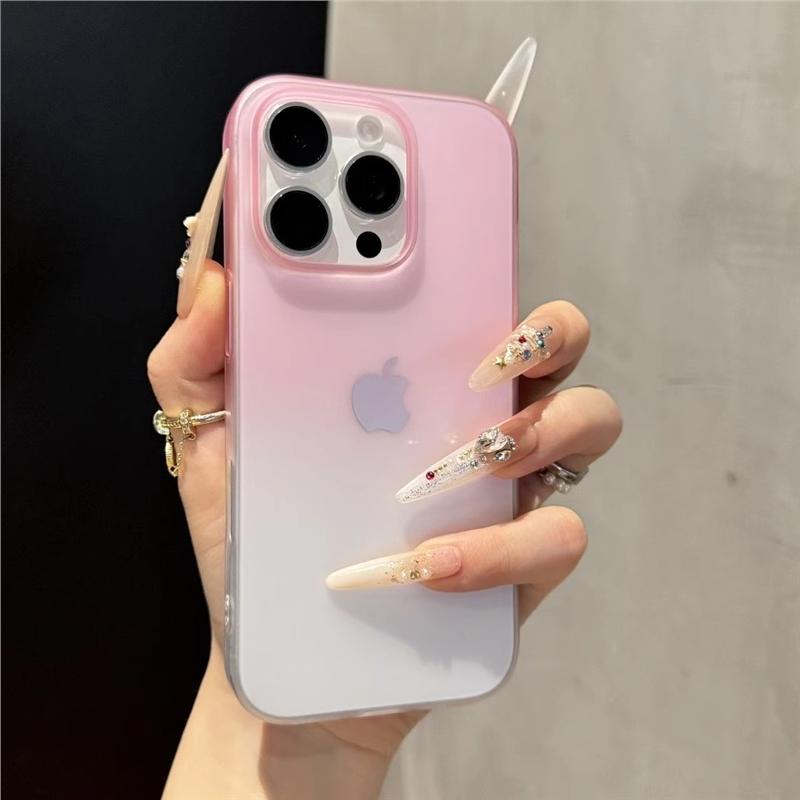 Transparent Gradient Matte Phone Case For For Iphone 12 13 14 15 16 Pro Max Plus Ultrathin Shockproof Bumper Cases Cover
