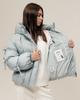 Пуховик женский SNOW OWL 24252 S голубая