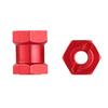 4pcs 12mm Hex 12/15/17mm Coupler Tire Extended Adapter for Traxxas Hsp Redcat Rc4wd Tamiya Axial SCX10 RC Crawler Big Foot Car