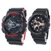 G-SHOCK BABY-G Пара часов Цифровые и аналоговые Красные Розовое Золото Черные GA-110HR-1ABA-110RG-1A