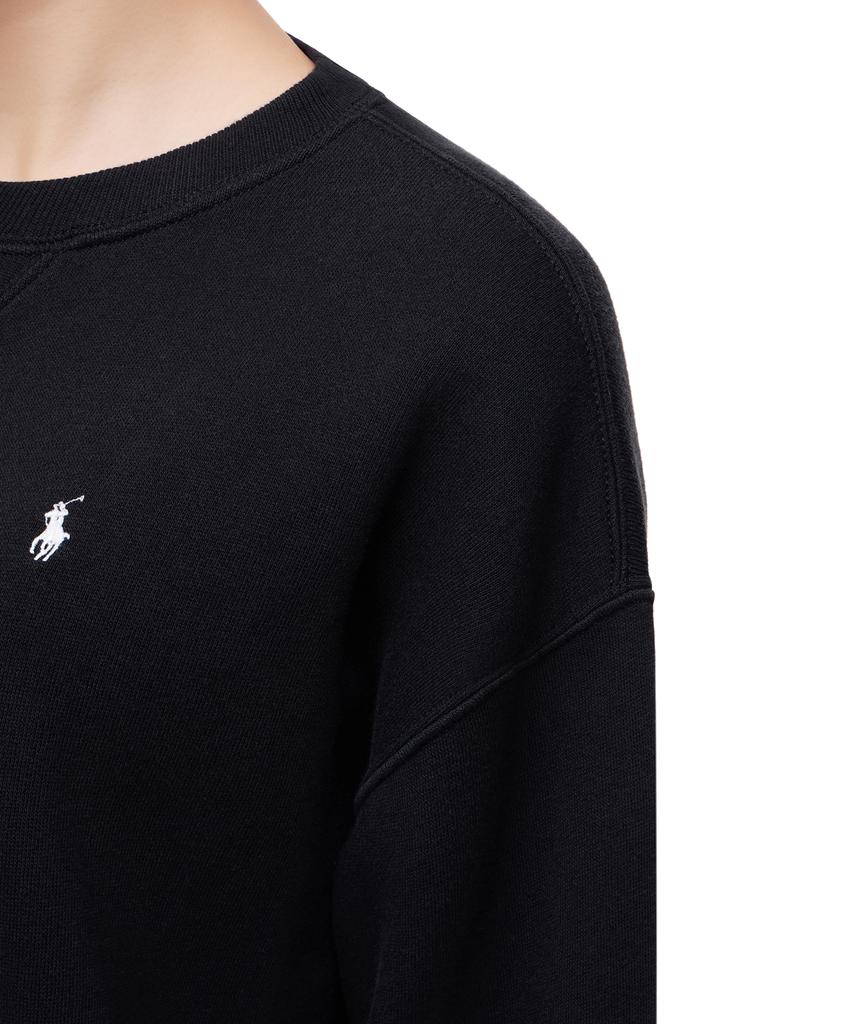 POLO RALPH LAUREN W Fleece Pullover - Black