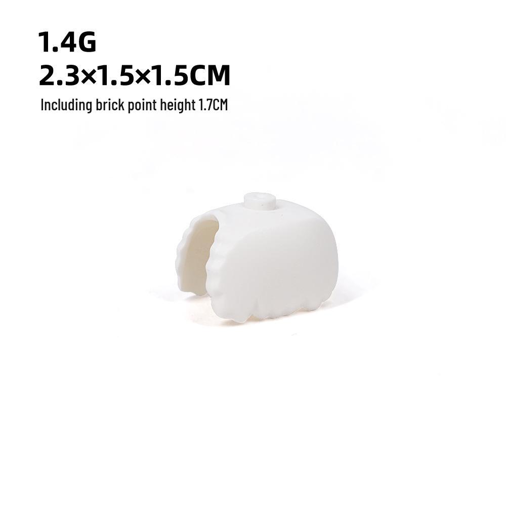 Детали для DIY с принтом животных: Коза, Чайка, Пингвин, Рыба, Овца - Совместимы с MOC Игрушками-конструкторами