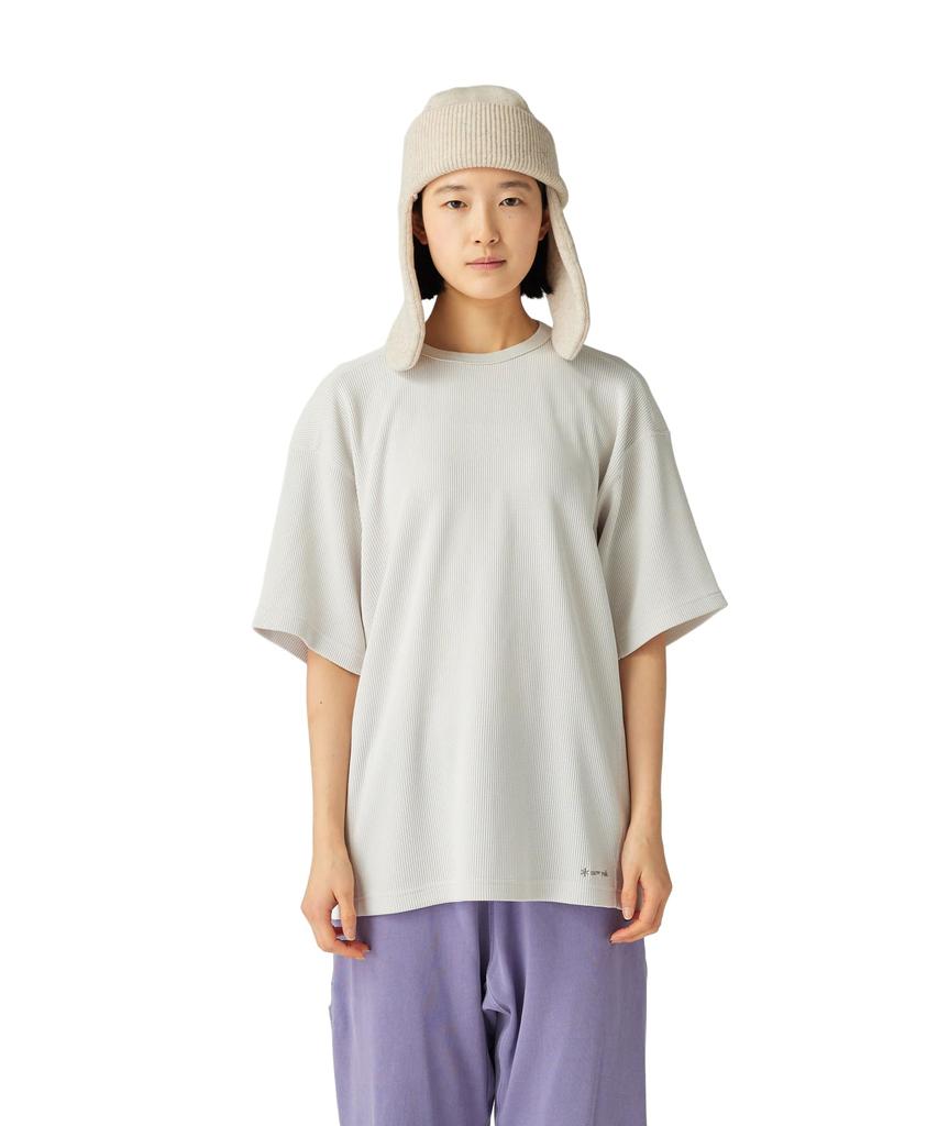 Snow Peak Dry Thermal Short and Size Off White T-Shirt TS-25AU002, Sleeve, Men's Women's, L,
