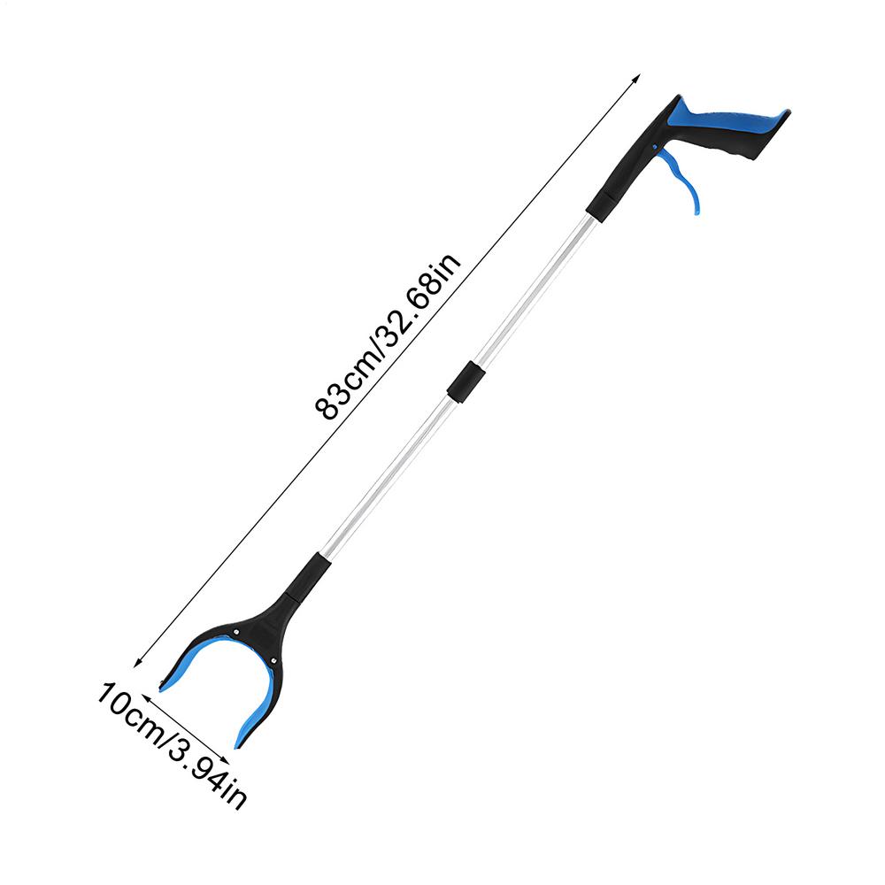 Захват-манипулятор для пожилых людей, складная палка-захват 33 дюйма, захват и удлинитель, прочная палка-захват для пожилых людей