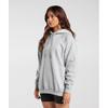 Gymshark Толстовка свободного покроя из флиса Training Light Grey Core Marl B5a7n Gbcn