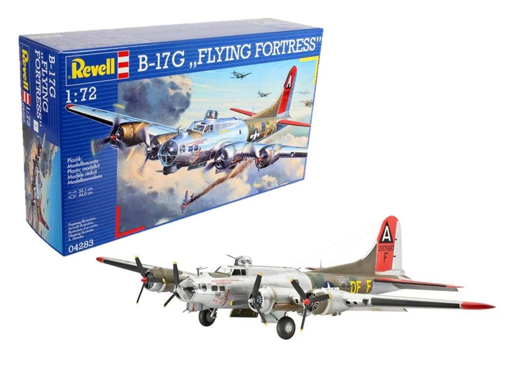 Revell Летающая крепость R04283 Пластиковая модель 1/72 B-17G