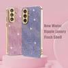 Girl Fashion Glitter Pink Phone Case For Samsung Galaxy A06 A14 A15 A16 A24 A25 A26 Soft Bumper Bling Hard Back Cover Funda