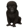 Ubia Baby Gorilla, 17.5 X 14.5 X 23cm, Doll Figurine, Animal Ornament, Garden Decoration, Realistic, Cute Gorilla, H13152