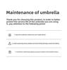 Зонт солнцезащитный большой с 16 костями – устойчив к УФ-излучению, складной, двойного назначения: для солнца и дождя