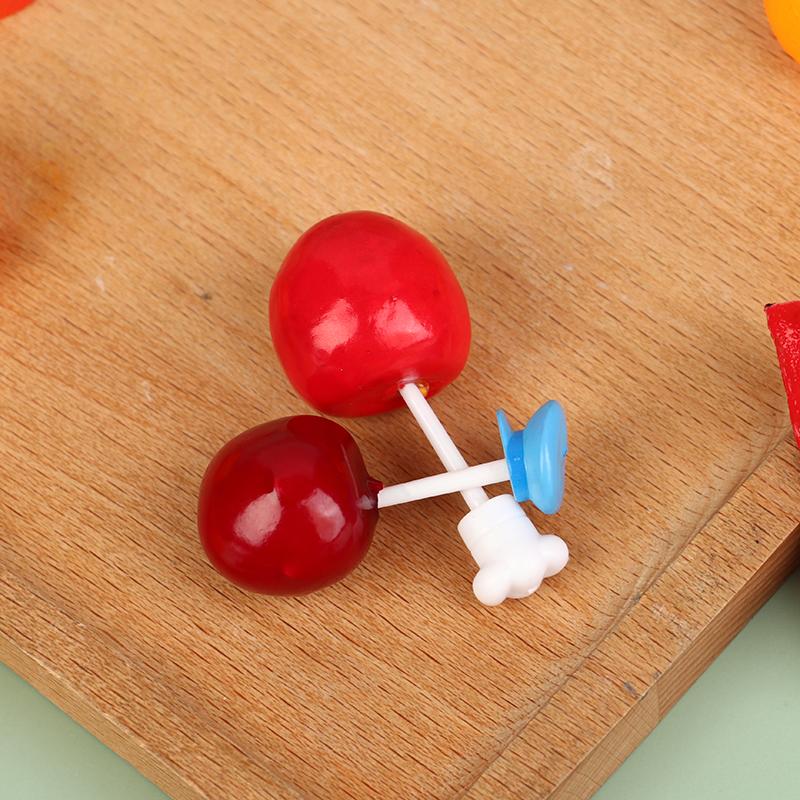 Детский набор блюд, мультяшная фруктовая вилка, зубочистка для десертных принадлежностей