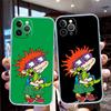 LO82 R-Rugrats Soft Shell Transparent Phone Case for Motorola Moto Edge 20 30 40 50 S30 Fusion Ultra Pro Neo Lite + G200 G23