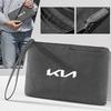 QPGH9 Keyring Men’s Handbag Fabric Business Bag with Mobile Phone Holder For KIA Picanto Rio 3 Ceed Sportage Cerato Soul Sorento K5