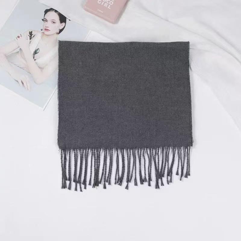Стильный шарф в британскую клетку с кашемировым эффектом для мужчин и детей - Осенне-зимняя теплая шаль и снуд