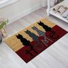 Animal Welcome Home Can Cut Pvc Door Mat Spray Silk Floor Mat Dust Carpet