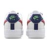 Nike Air Force 1 '07 Lx 'Just Do It Белый Университетский Красный Змеиная Кожа' Женские DV1493-161