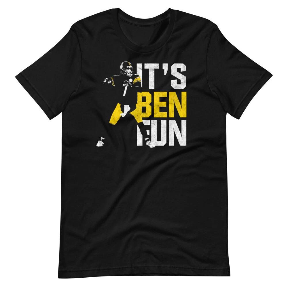 IT'S BEN FUN Big Ben Roethlisberger Football Retirement Short-Sleeve Tee T-Shirt