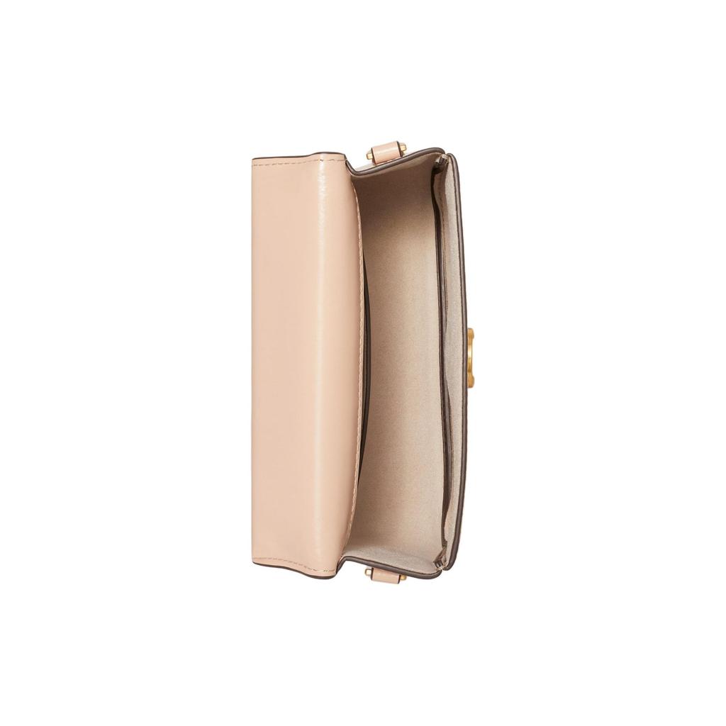 Tory Burch Robinson Adjustable Detachable Shoulder Strap Magnetic Closure Patent Leather Shoulder Crossbody Handbag Small Women handbags 147467-260
