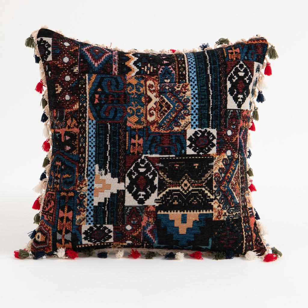 Moroccan Decorative Geometric Pattern Throw Pillow Case Waist Cushion Cover Vintage Home Decor