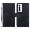 For Oppo Reno12 5G (Global) Wallet Case Lotus Imprint Leather Stand Phone Cover
