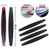 2/4PCS Universal Front Rear Bumper Corner Protector Guard Car Anti-collision Protection Decoration Strip Car Protect Accessories