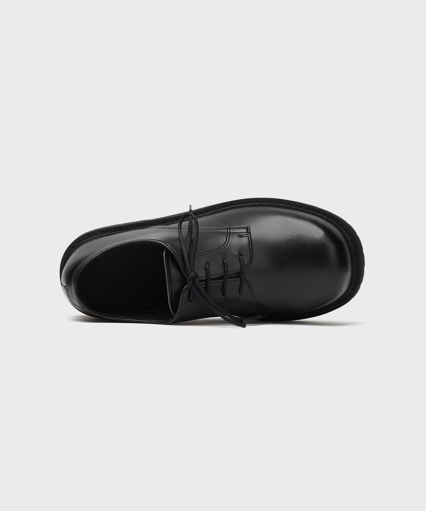 Firenze Atelier [Second.A] Новые туфли-лоферы Balloon Derby 2Ndf3200Gb [Черный]