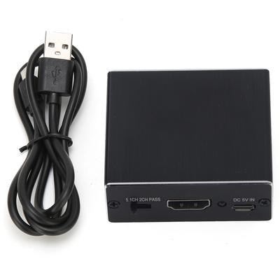 Аудиоэкстрактор с оптическим DTS 4K SPDIF RCA HDMICompatile Audio Extractor Splitter