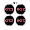 4 pcs Volkswagen wheel hub center cap decorative stickers suitable for VW R Polo Passat Golf 4 5 6 Tiguan Jetta GTI T-ROC ID.3 4 BA5