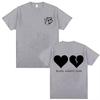 Singer Yungblud Black Hearts Club Tshirt Unisex Women Rock Vintage Oversized Short Sleeve Top Male Pure Cotton Printed T Shirts