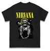 Футболка с логотипом Nirvana Бутлег Мужские Женские Унисекс Топы Футболки