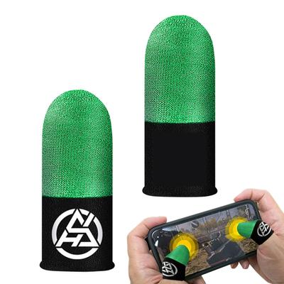 1 пара напальчников для мобильных игр, игровые аксессуары, дышащие накладки на пальцы для игрового контроллера