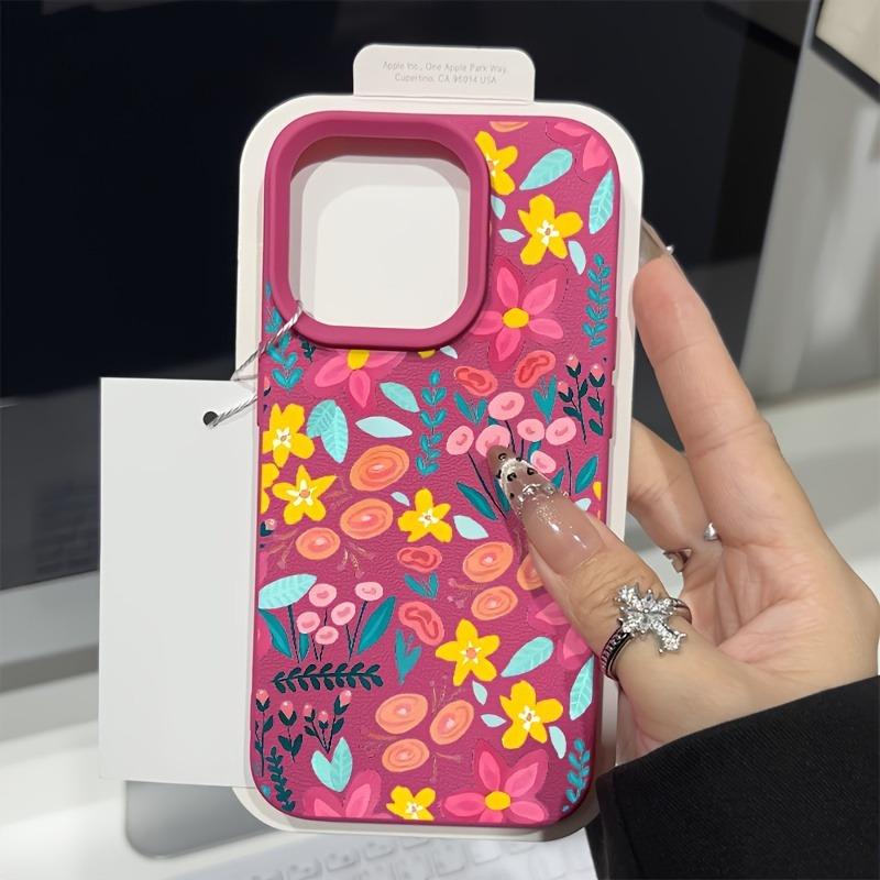 Чехол для телефона с рисунком «Цветок Личи» для iPhone 17 16 15 14 Pro Max 13 12 11 XS X XR 16E 16 Plus Air, противоударный, из мягкого силикона